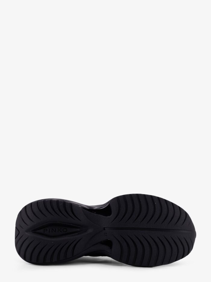 Pinko Ariel 33 Leather Sneakers With Nylon Inserts