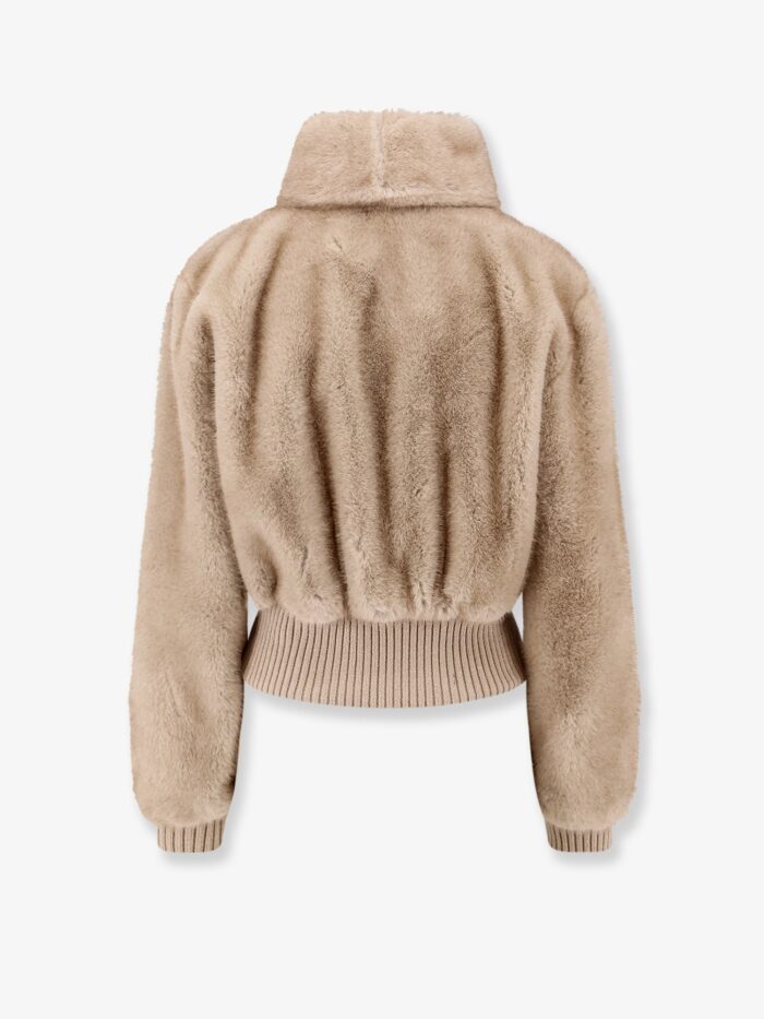 Pinko Bagels Synthetic Fur Jacket