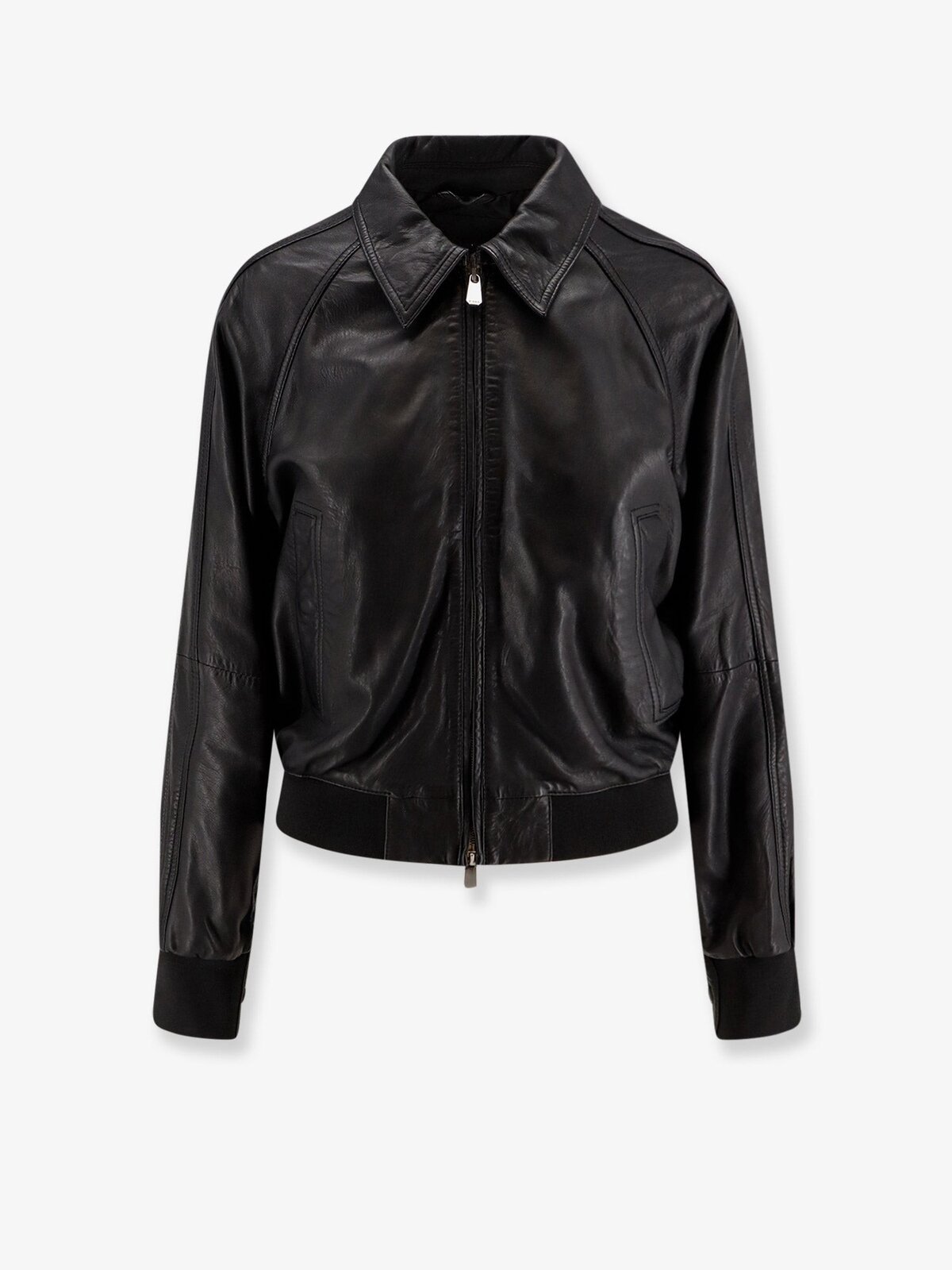 Pinko Barbra Leather Jacket