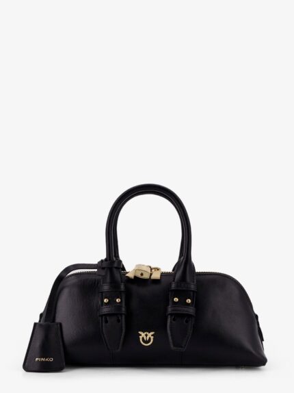 Pinko Bowling Escape Bag Leather Handbag