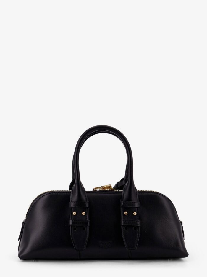 Pinko Bowling Escape Bag Leather Handbag