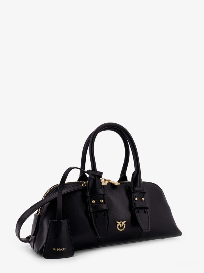 Pinko Bowling Escape Bag Leather Handbag