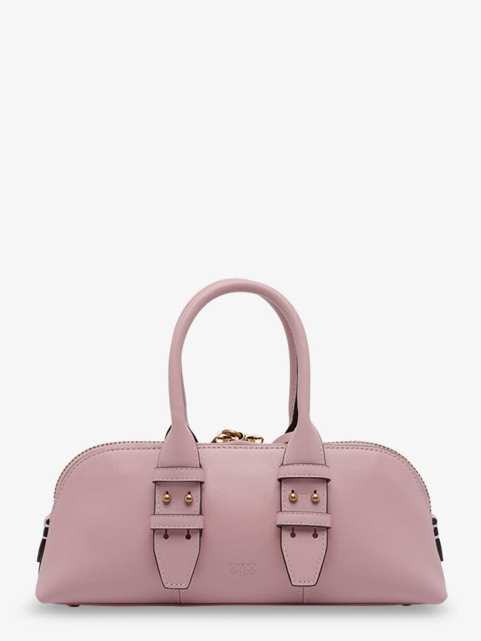 Pinko Bowling Escape Leather Handbag