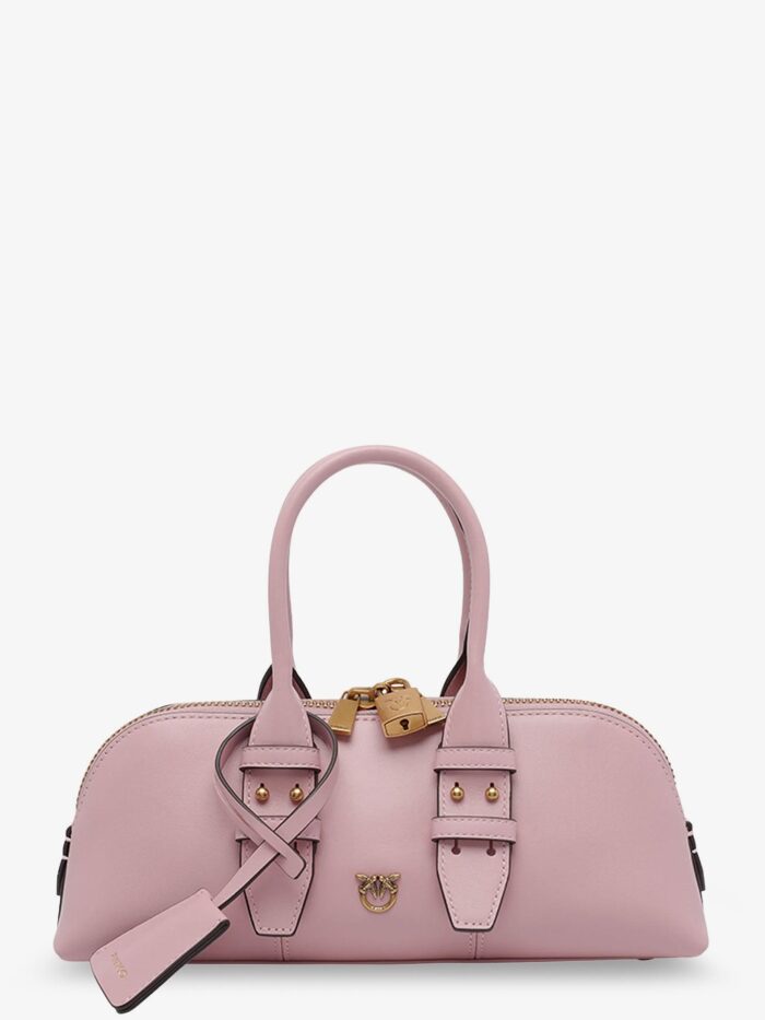 Pinko Bowling Escape Leather Handbag