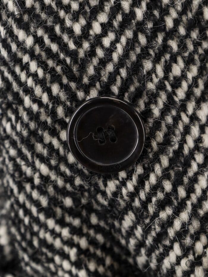 Pinko Carrube Chevron Cloth Coat