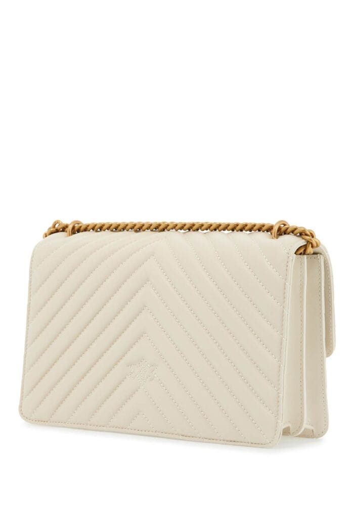 PINKO Chevron Quilted Classic Love Bag One