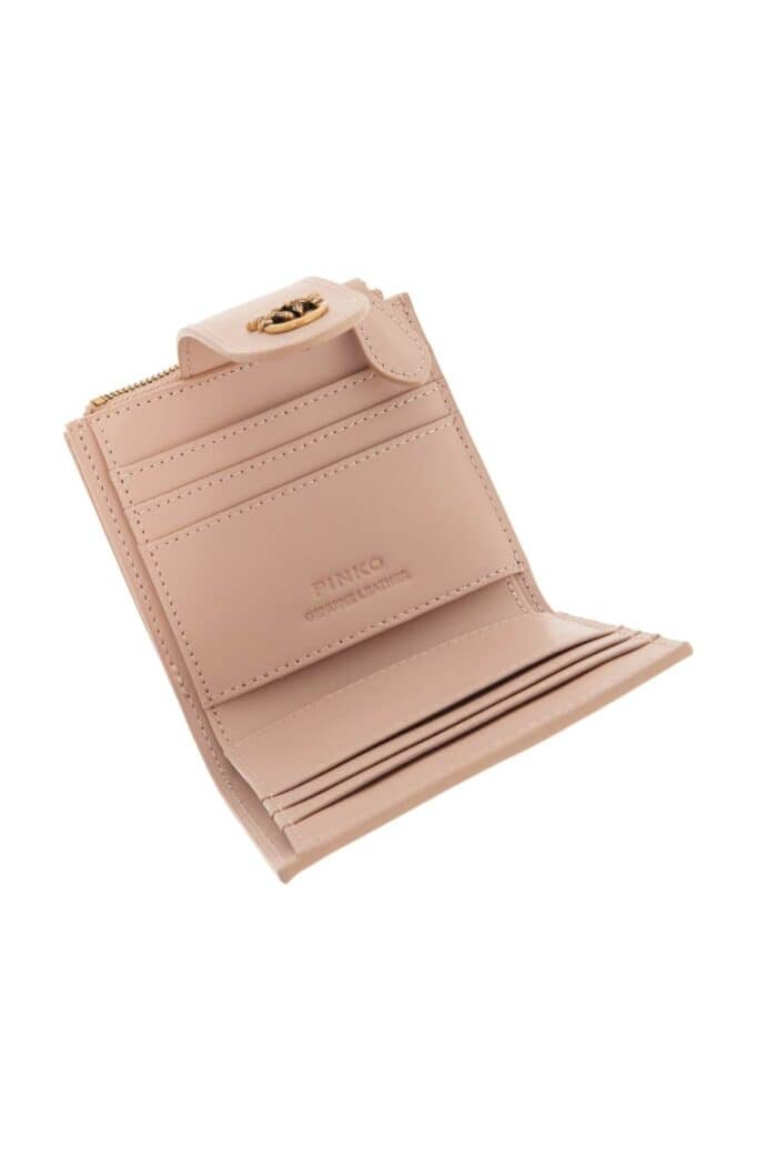 PINKO Compact Leather Wallet