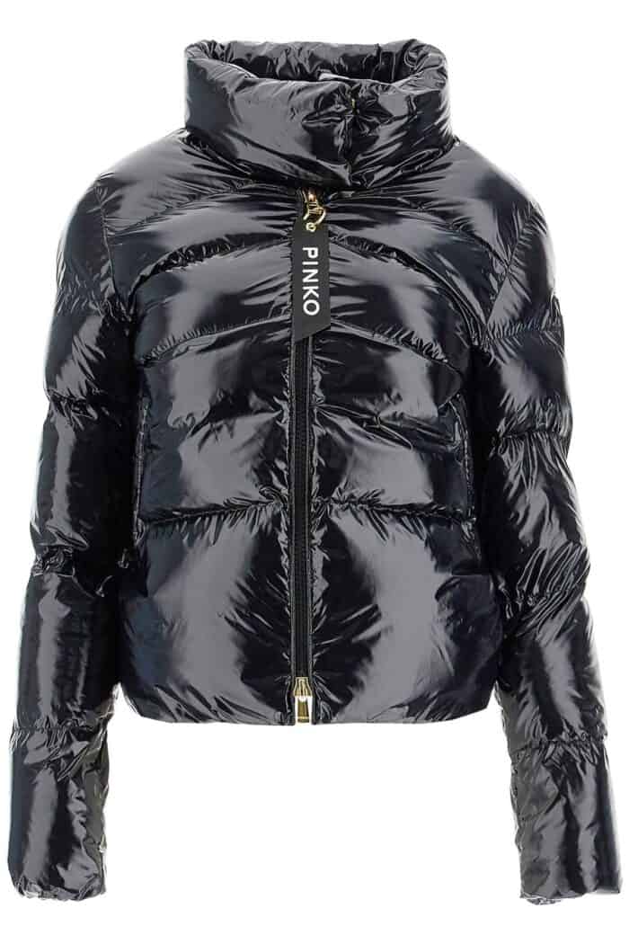 PINKO "crystal Nylon Down Jacket"