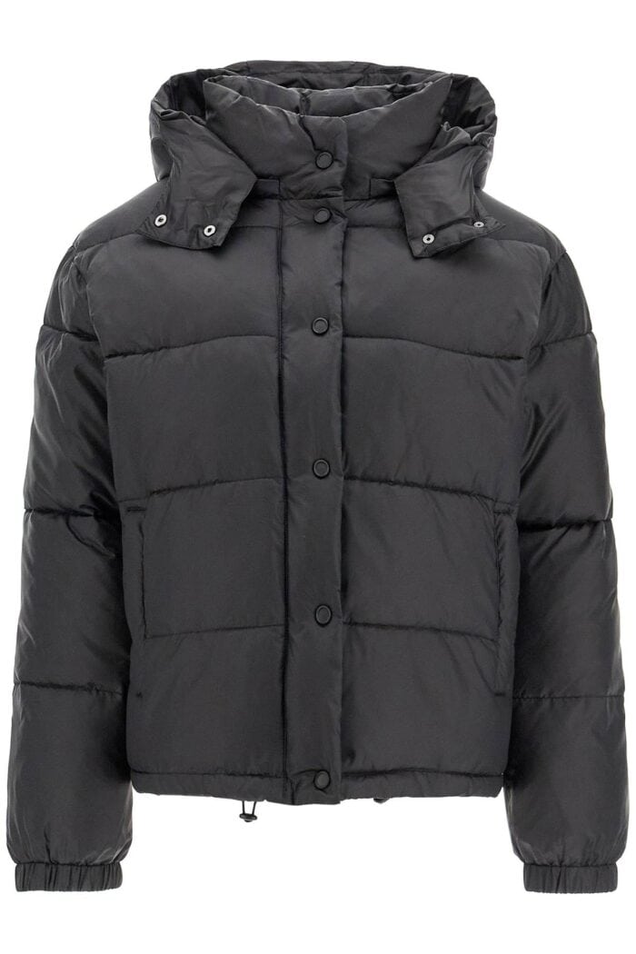 PINKO "down Jacket With Logo Patch