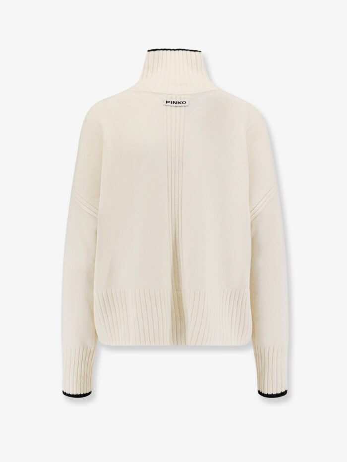 Pinko Falkland Wool And Cashmere Turtleneck Sweater