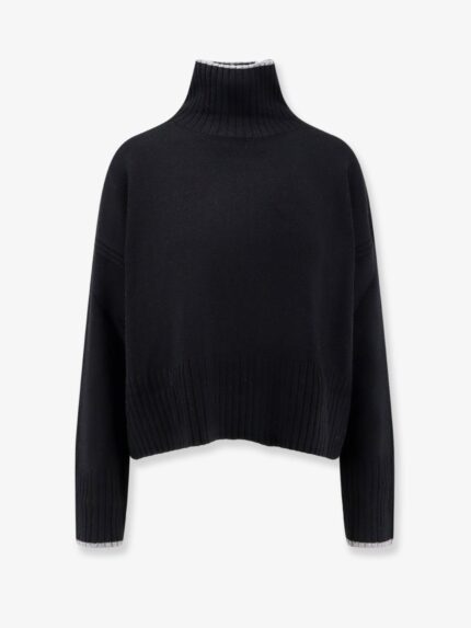 Pinko Falkland Wool And Cashmere Turtleneck Sweater
