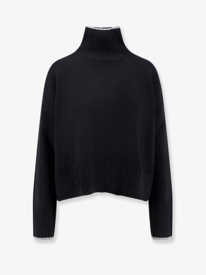 Pinko Falkland Wool And Cashmere Turtleneck Sweater