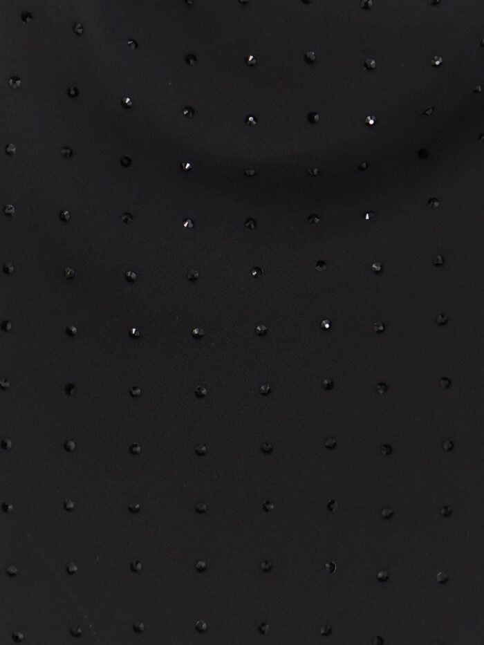 Pinko Farro Long Dress With Rhinestones