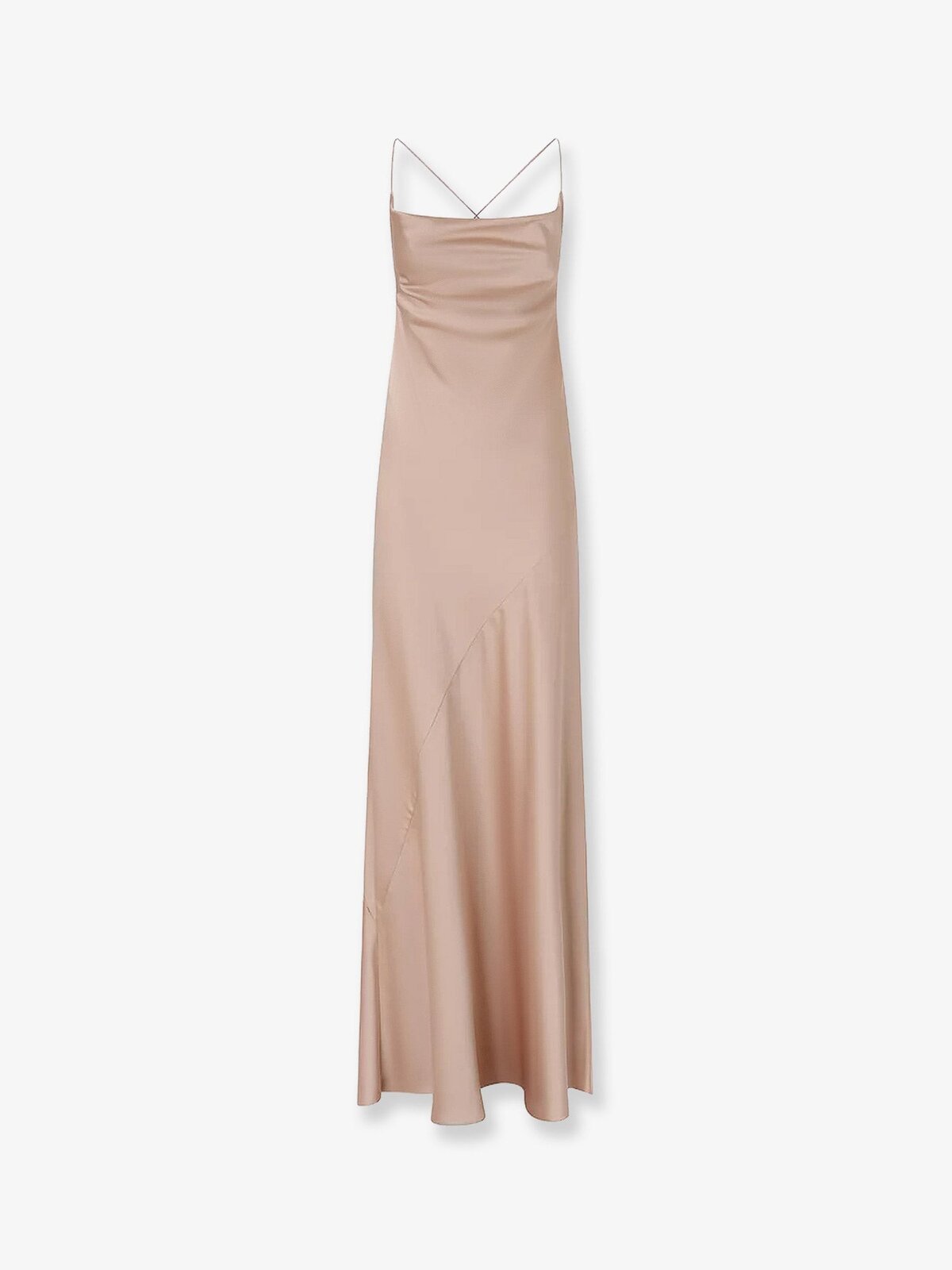 Pinko Farro Satin Long Dress