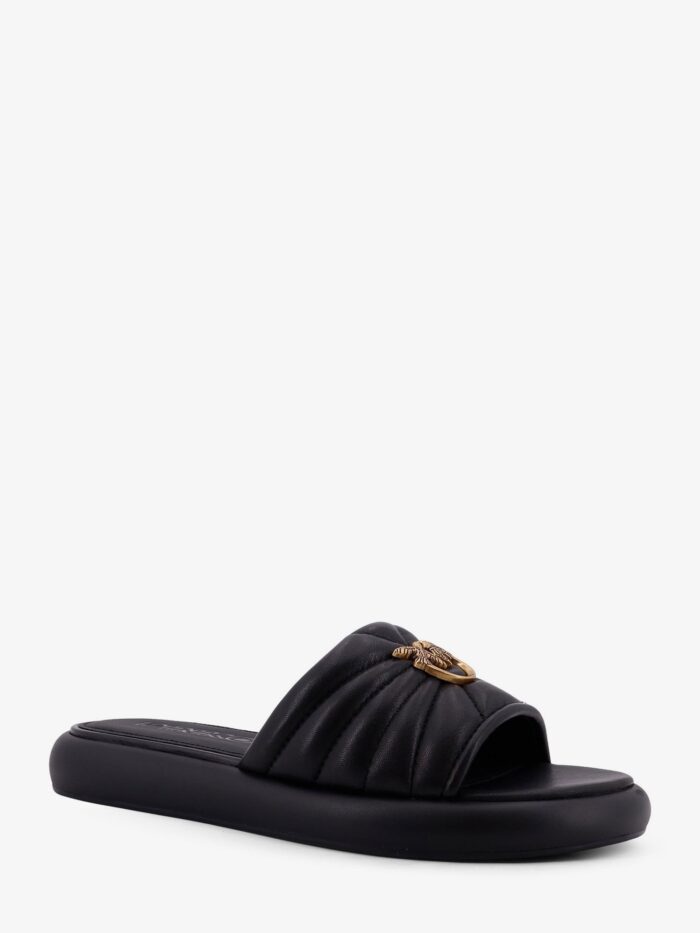 Pinko Fiona Low Leather Sandals