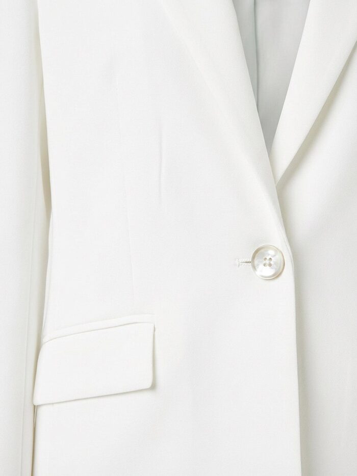 Pinko Freda Stretch Linen And Viscose Blazer