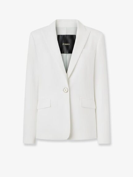 Pinko Freda Stretch Linen And Viscose Blazer