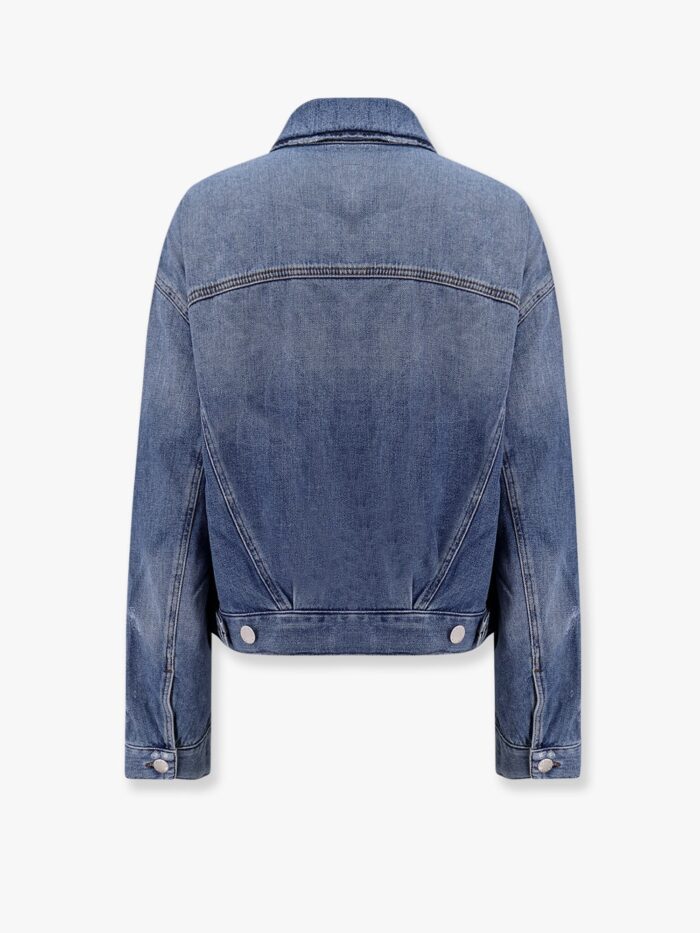 Pinko Gaborone Crop Fit Denim Jacket