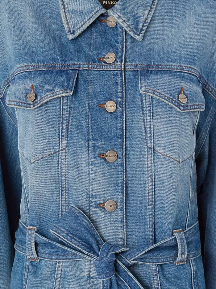 Pinko Giungla Blue Denim Jacket