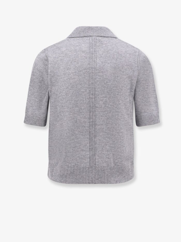 Pinko Gorgona Wool And Cashmere Polo Sweater