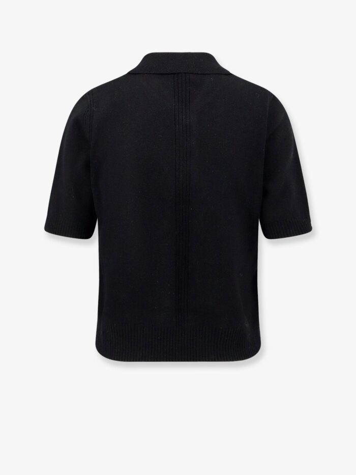 Pinko Gorgona Wool And Cashmere Polo Sweater