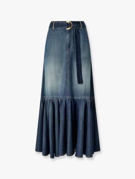 Pinko Guardian Denim Skirt