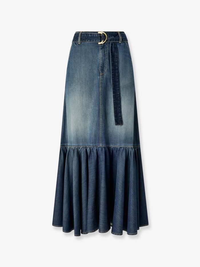 pinko guardian denim skirt Pinko Guardian Denim Skirt
