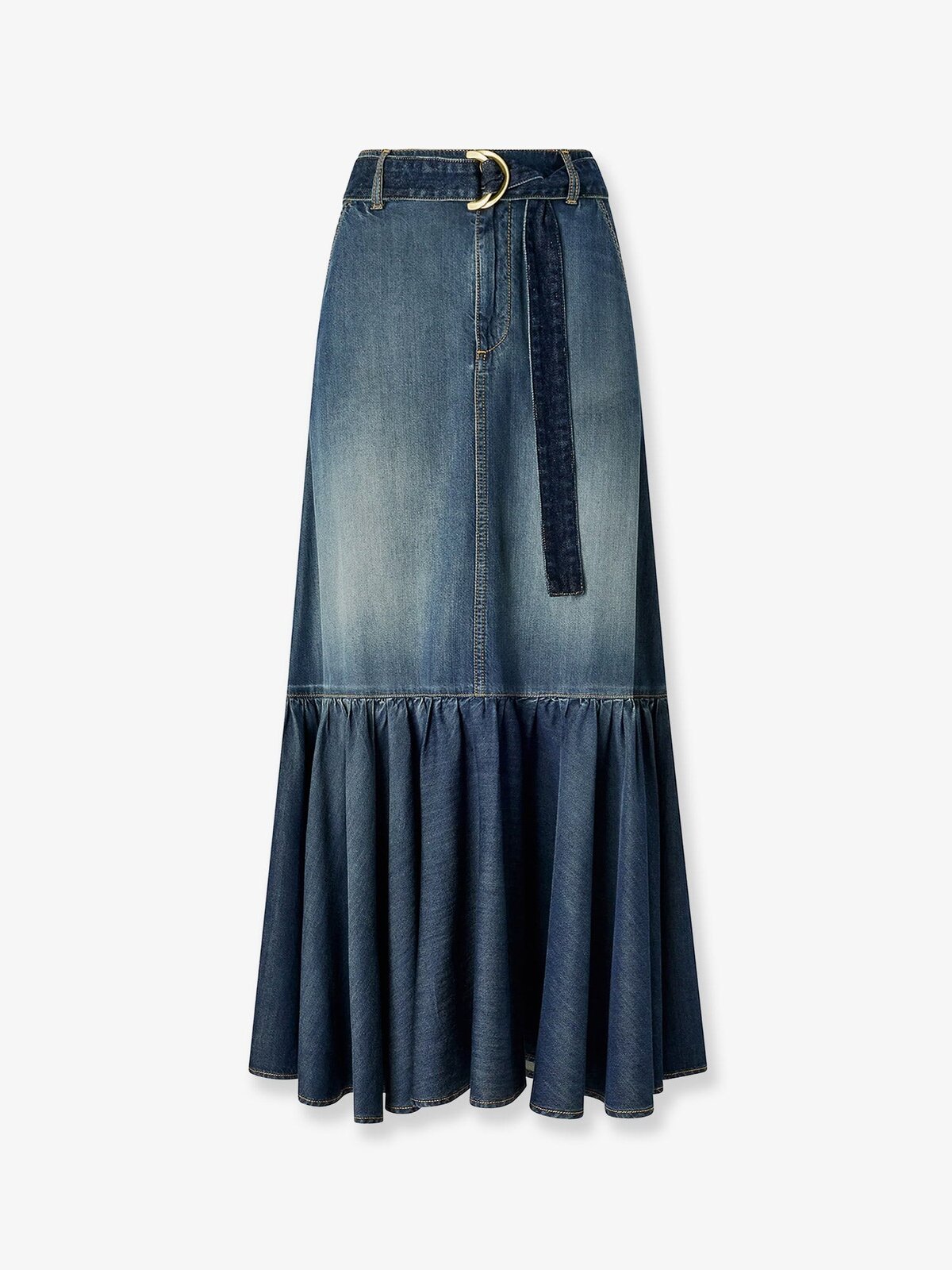 Pinko Guardian Denim Skirt