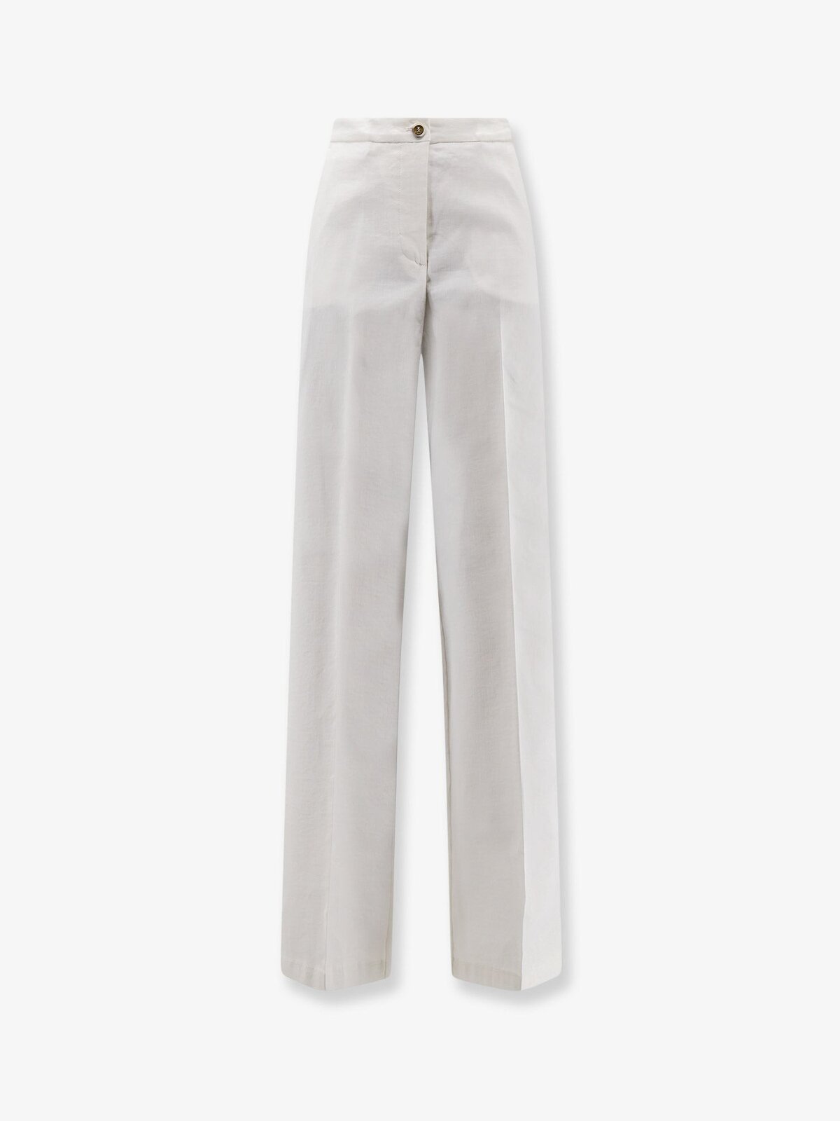 Pinko Jacopone Linen And Viscose Trousers