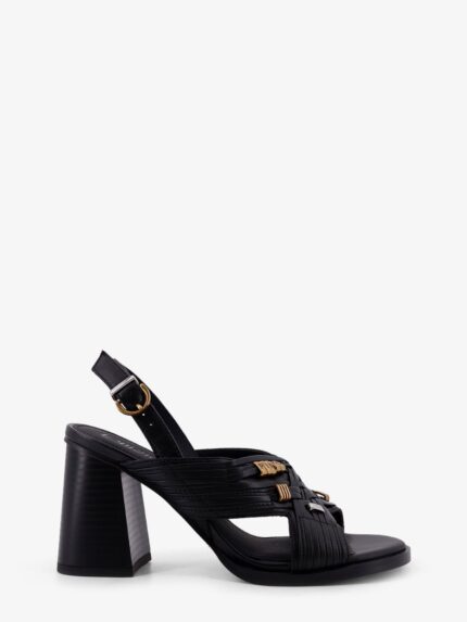 Pinko Lara Leather Sandals