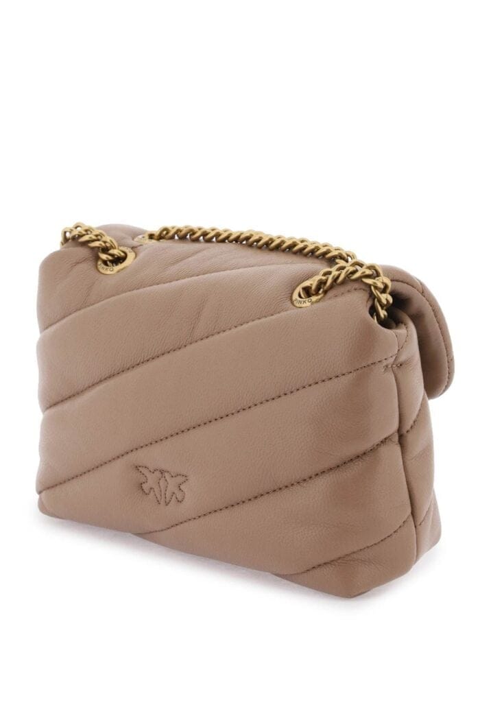 Pinko Love Baby Puff Quilt Bag