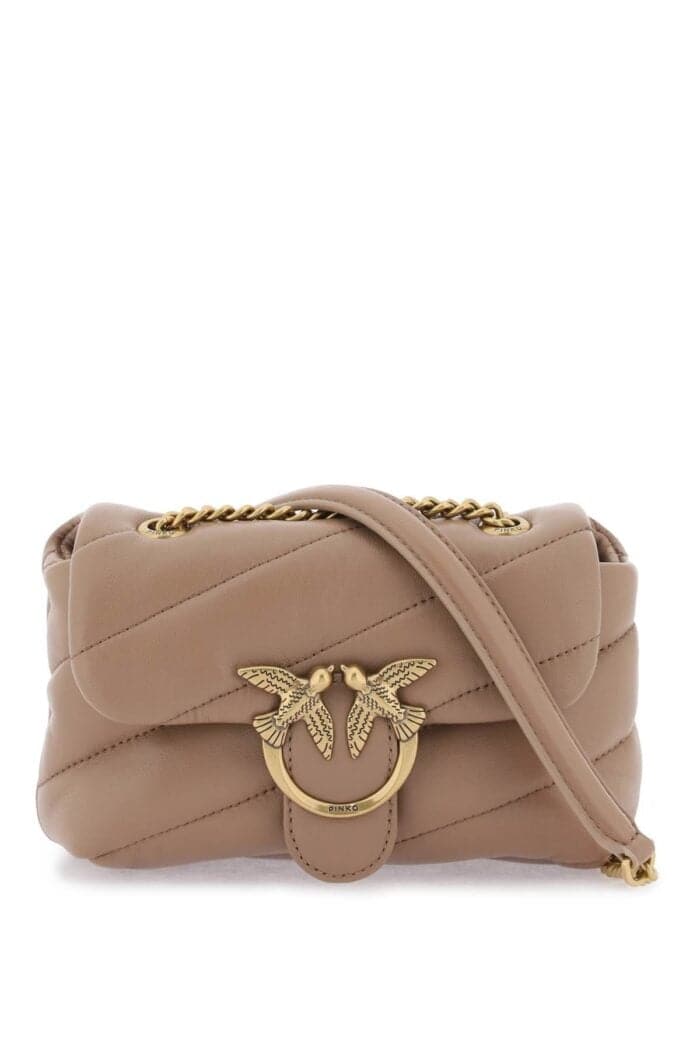 Pinko Love Baby Puff Quilt Bag