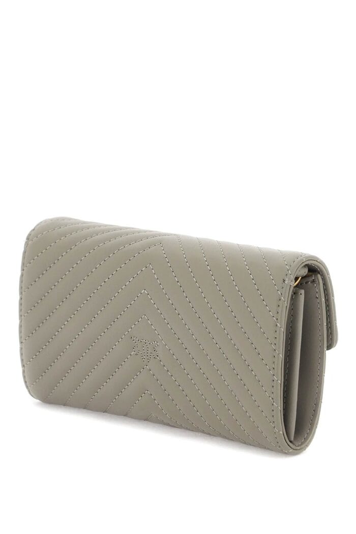 Pinko Love Bag Chevron Crossbody Bag