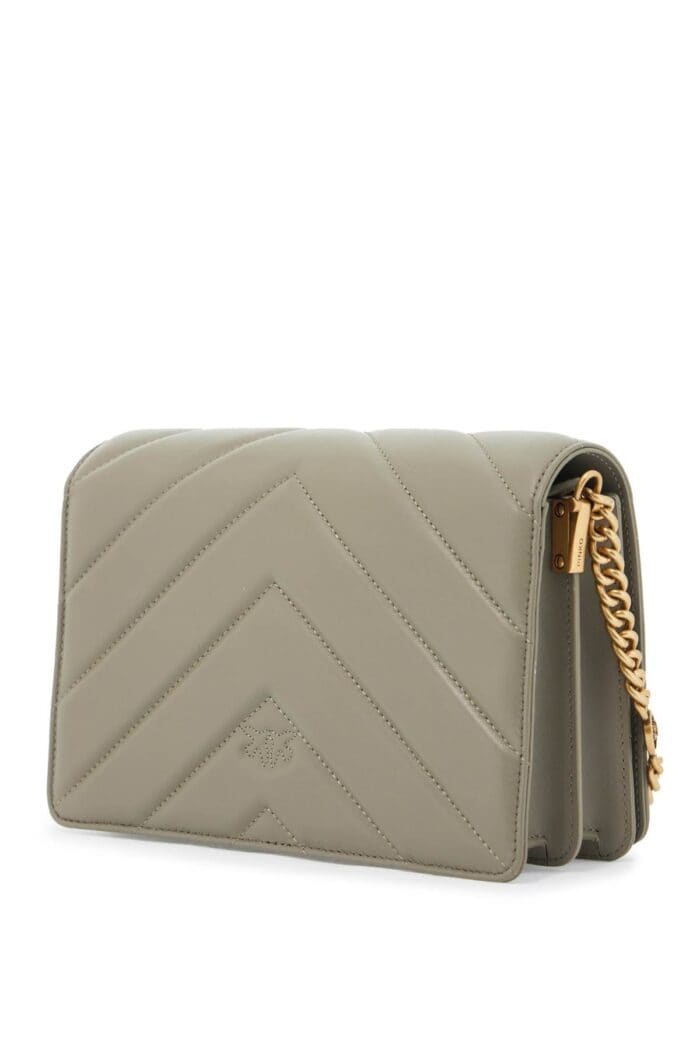 PINKO Love Click Big Chevron Bag