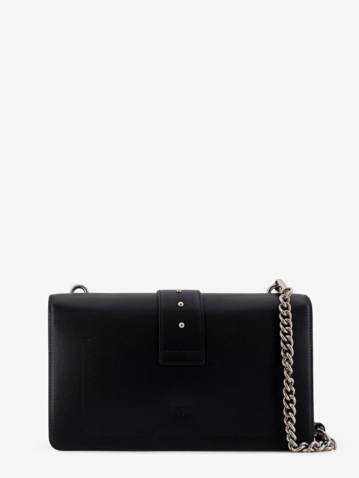 Pinko Love One Leather Crossbody Bag