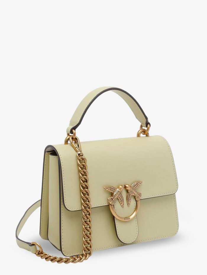Pinko Love One Leather Crossbody Bag
