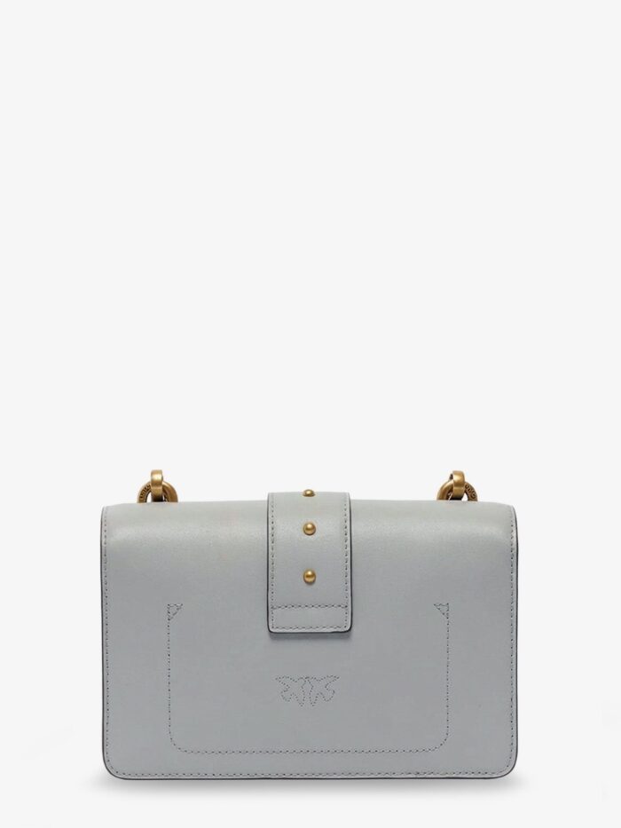 Pinko Love One Mini Leather Crossbody Bag