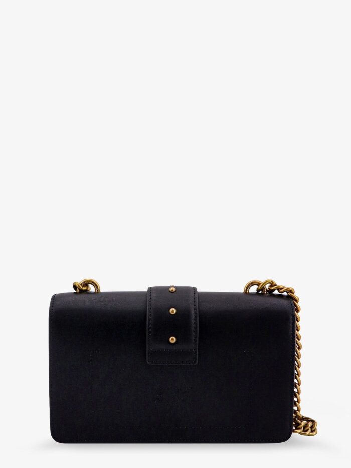 Pinko Love One Mini Leather Shoulder Bag