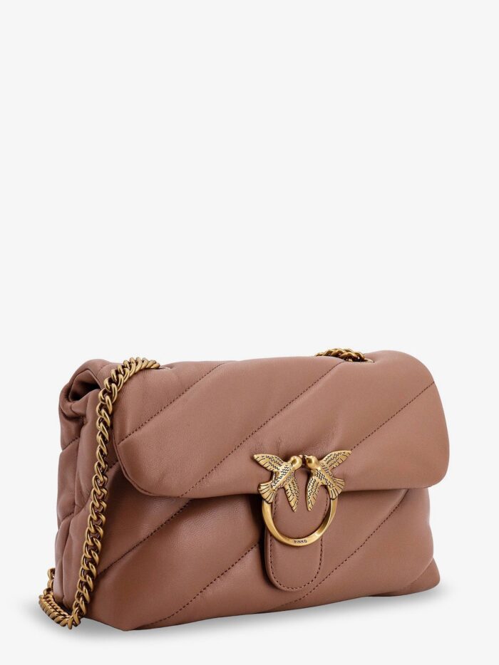 Pinko Love Puff Classic Matelassé Leather Shoulder Bag