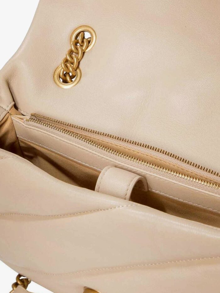 Pinko Love Puff Classic Quilted Leather Crossbody Bag