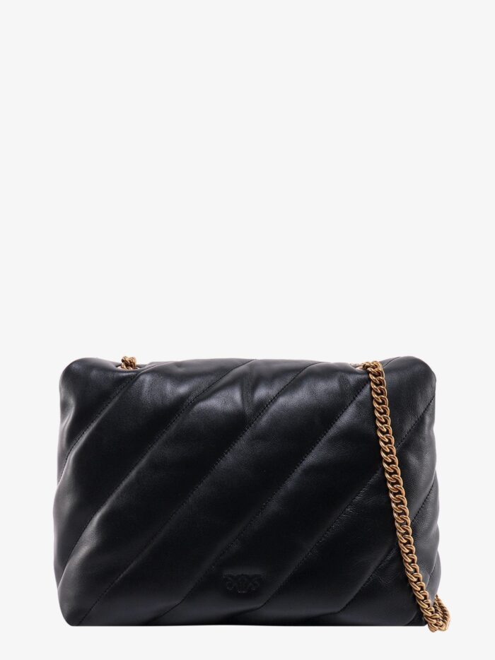 Pinko Love Puff Quilted Leather Crossbody Bag