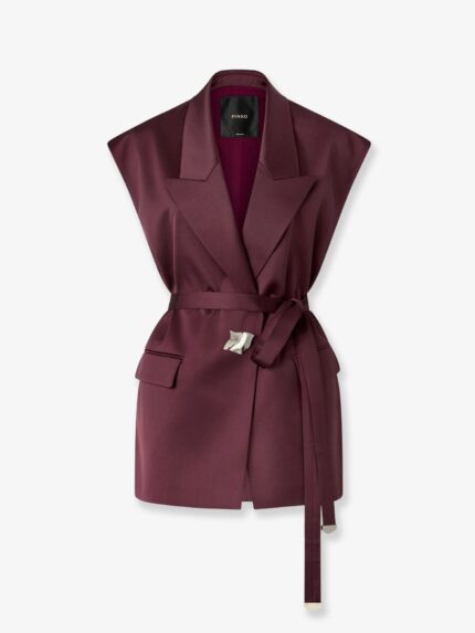 Pinko Melanzana Satin Blazer