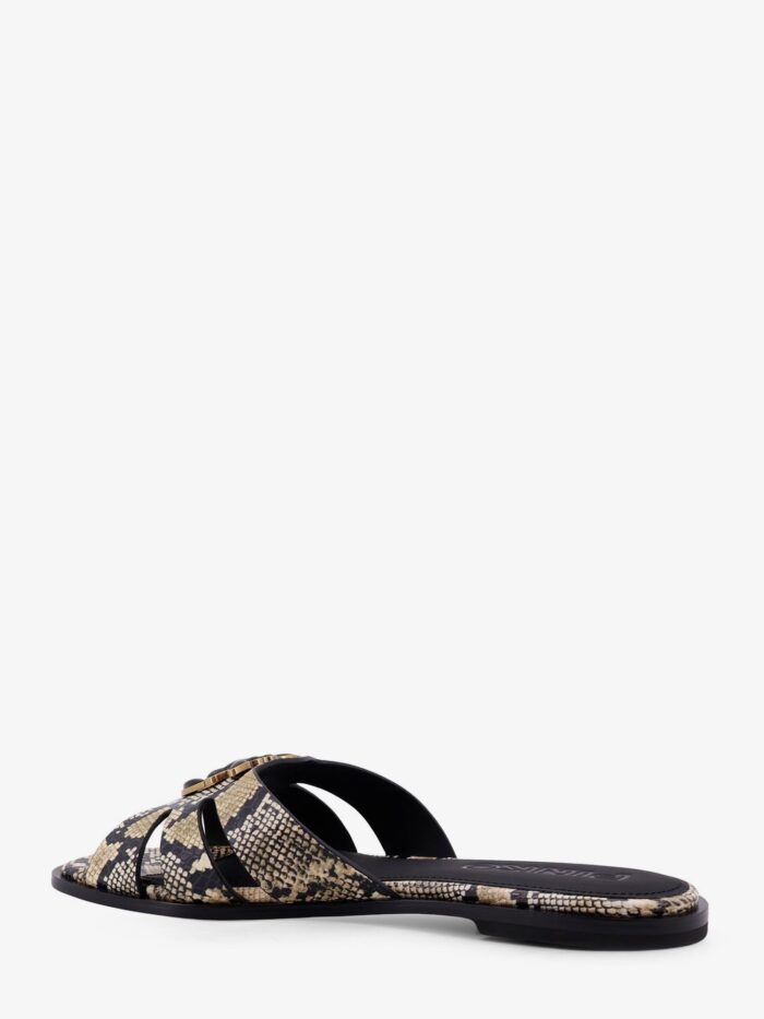 Pinko Milly Low Leather Sandals
