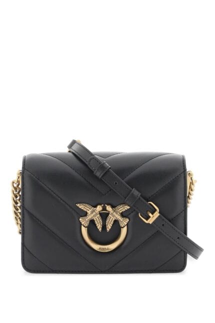 PINKO Mini Love Bag Click Big Chevron