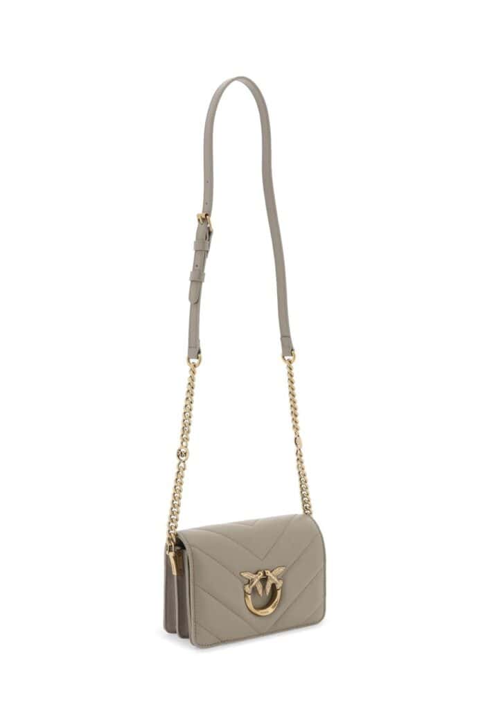 PINKO Mini Love Bag Click Big Chevron