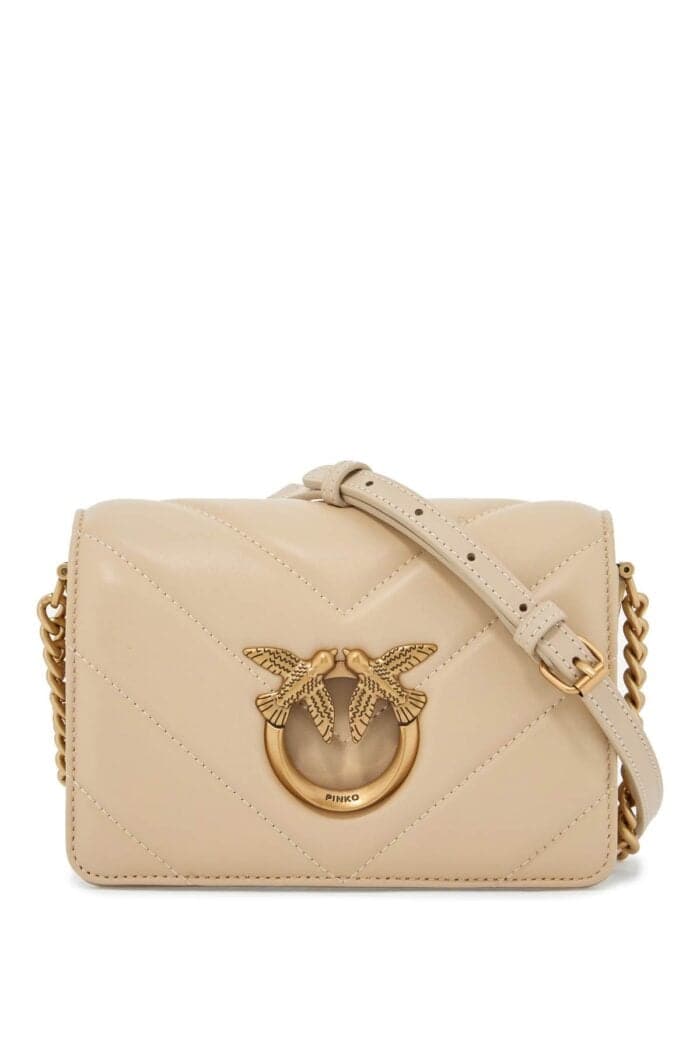 PINKO Mini Love Bag Click Big Chevron