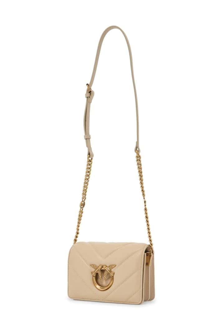 PINKO Mini Love Bag Click Big Chevron