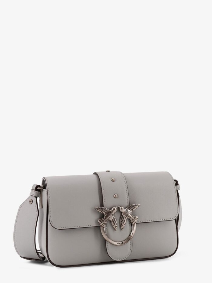 Pinko Mini Love Bag Leather Crossbody Bag