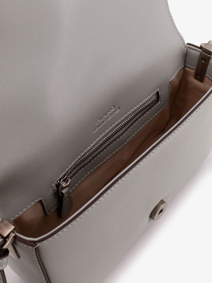 Pinko Mini Love Bag Leather Crossbody Bag