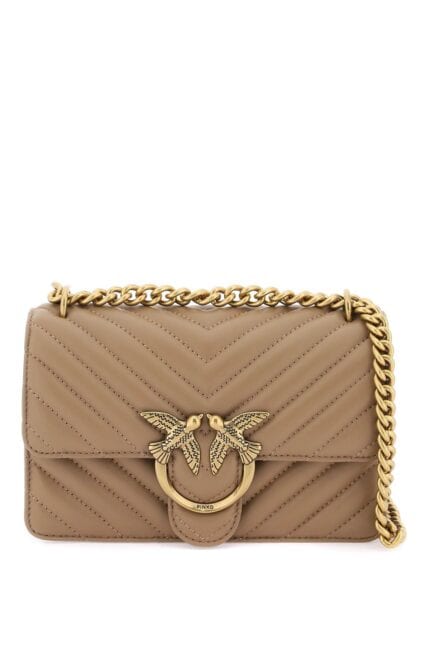 PINKO Mini Love Bag One Chevron